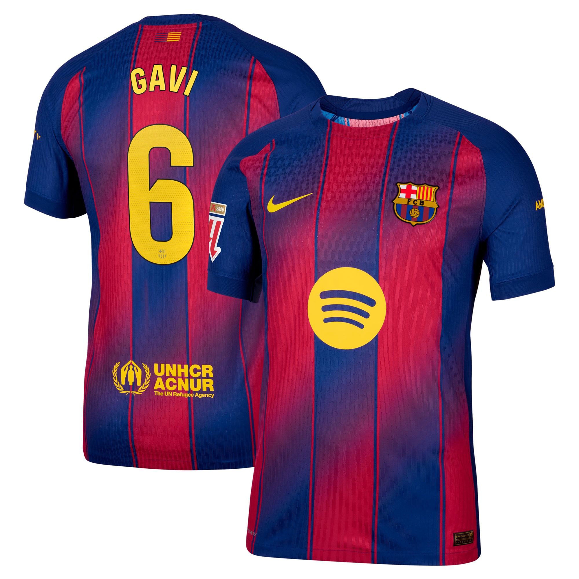 Barca Men's 2025 Professional Authentic - Official Merchandise - Shop
