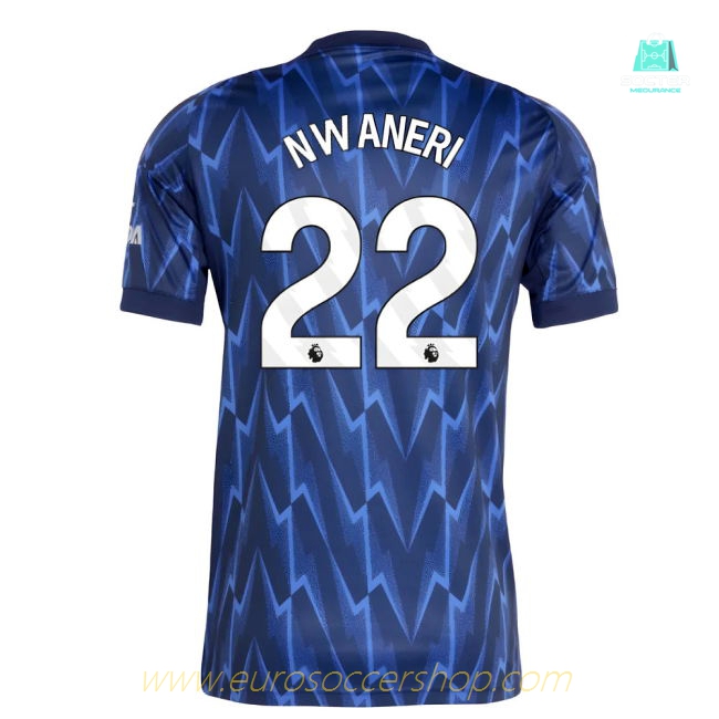 2025-2026 Arsenal Away Shirt (Nwaneri 22)