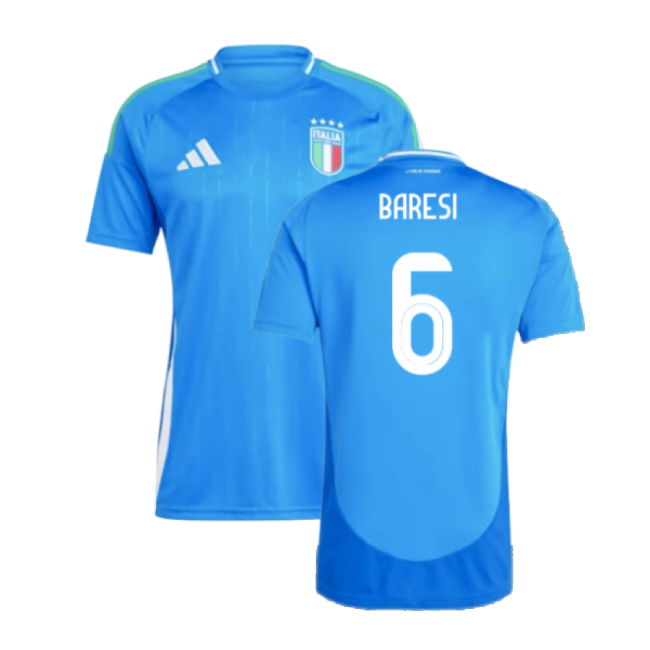 2024-2025 Italy Home Shirt (Baresi 6) Oranje Official Authentic