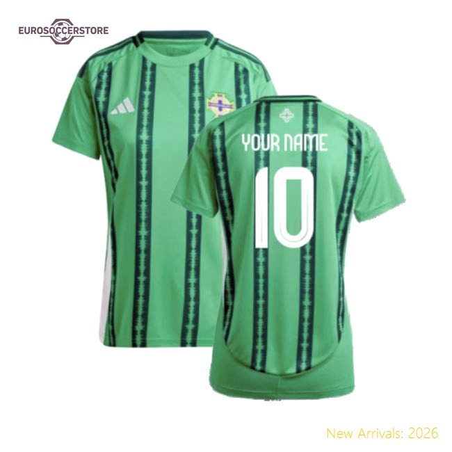 2024-2025 Northern Ireland Home Shirt - Womens (Your Name)