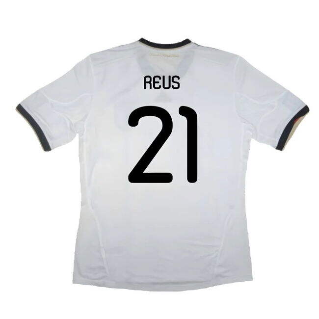 Light And Easy To Use Germany 2010-11 Home Shirt ((Excellent) XL) (REUS 21) Slim Fitting