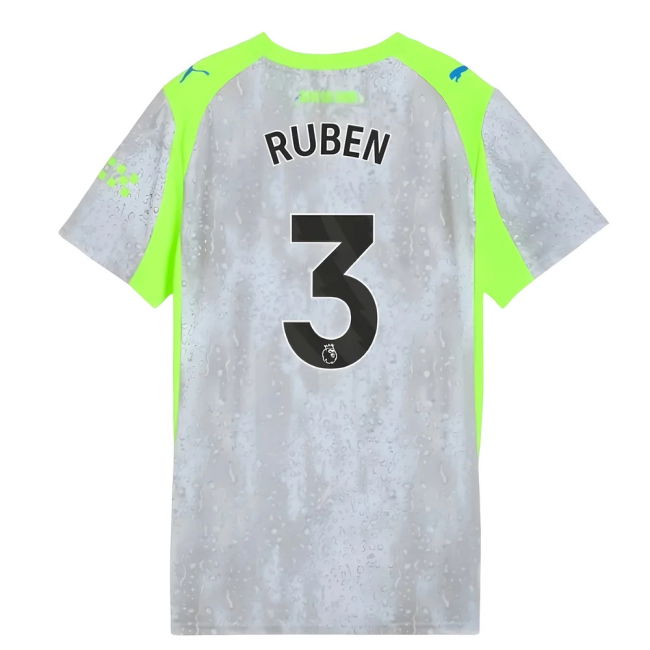 Ruben 3 2026 Collection Man City Third Game Jersey 2025-2026 (Womens)
