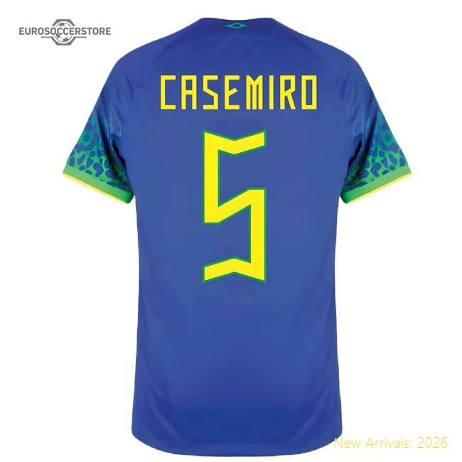 2022-2023 Brazil Away Shirt (CASEMIRO 5)