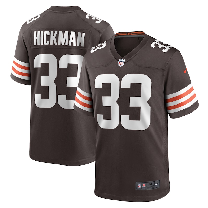 None Ronnie Hickman CLE Browns Professional Fan Apparel Game Day Wear
