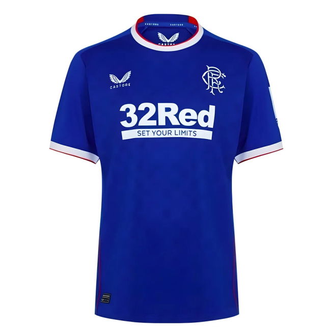 Genuine Glasgow Rangers Home Jersey Edinson Cavani #21 2025-2026 (v10)