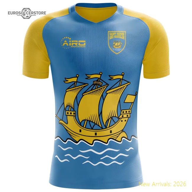 2025-2026 Saint Pierre And Miquelon Home Concept Football Shirt - Baby