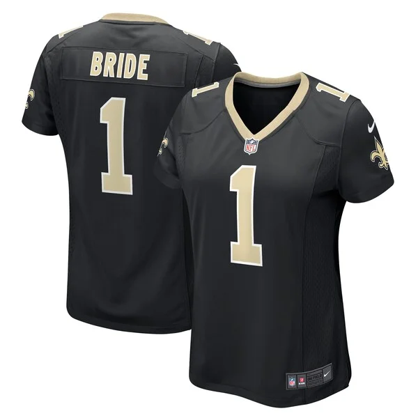 Performance New Orleans Saints Game Jersey - Premium Black NFL Fan ...
