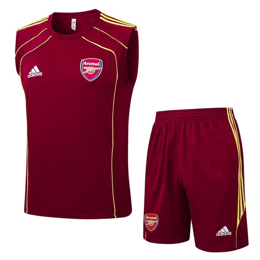 Arsenal 2025 2026 Dark Red Tank Top Shorts