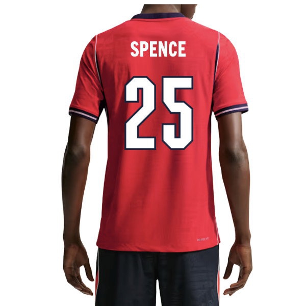 [HP] 2026-2027 England Authentic Aero-Fit Match Away Shirt (Spence 25)
