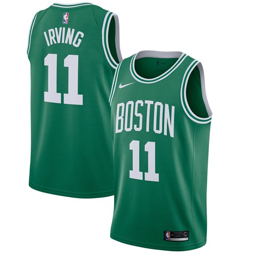 Boston Celtics Kyrie #11 Premium Quality Player Jersey Retro Style