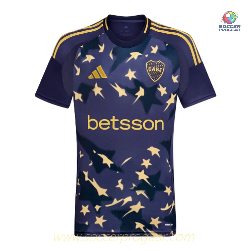 Boca Junior Third Kids Edition Soccer Uniform Team Jersey 2025-2026 Season