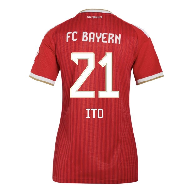 [JED] 2026-2027 Bayern Munich Home Shirt (Womens) (Ito 21)