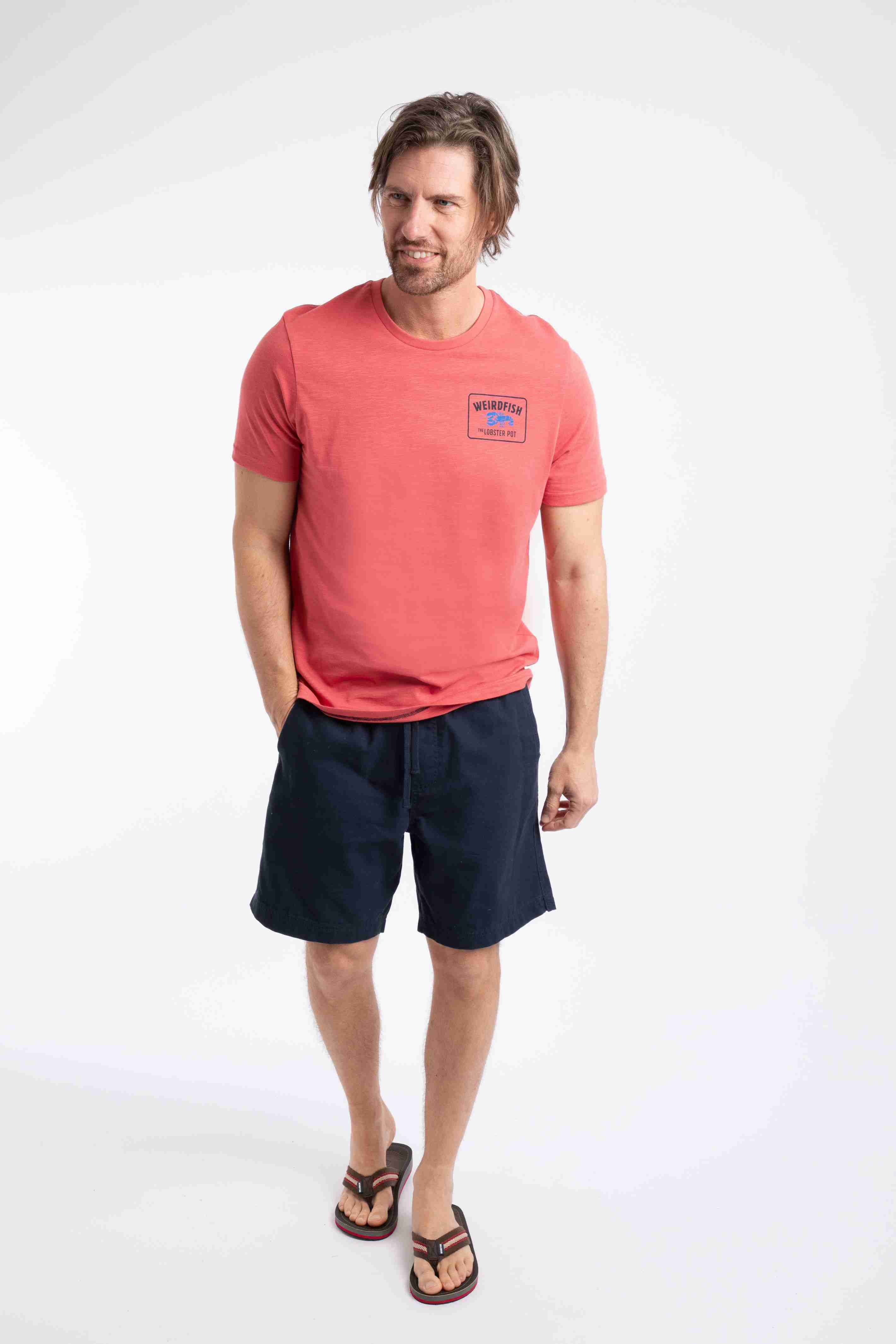 Lobster Pot Back Print Graphic T-Shirt Nantucket