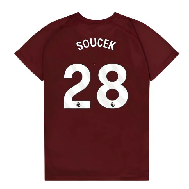 West Ham 2024-22 Home Shirt Soucek #28 L M S Kids
