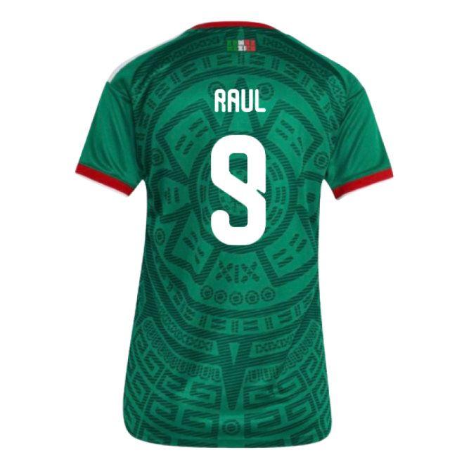 Elite Collector'S-Item 2026-2027 Mexico Home Shirt (Womens) (Raul 9)