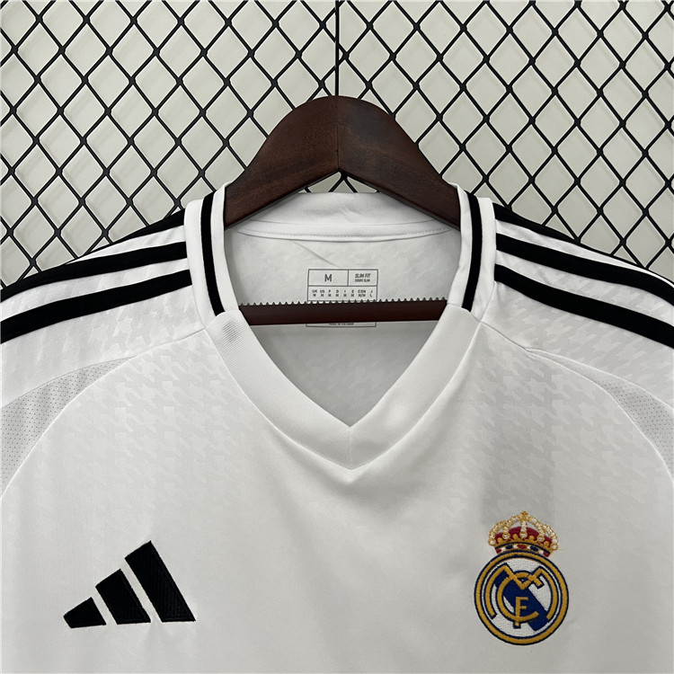 Licensed Licensed Quick Dry Real Madrid 2425 Home White Shirt