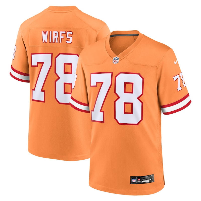 None Tristan Wirfs Tampa Bay Buccaneers Vintage Team Spirit Wear
