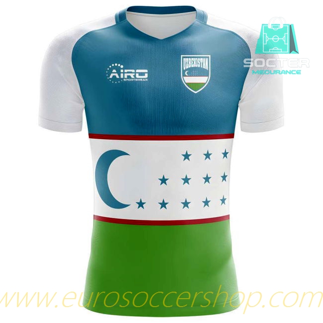 2025-26 Edition Uzbekistan Authentic Home Football Shirt Design Concept