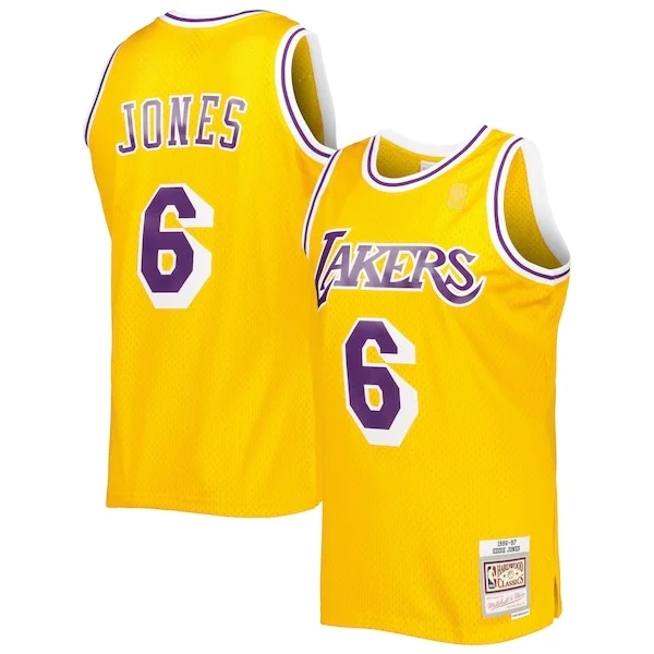 Eddie Jones LAL Swingman Jersey - fashionable top-tier basketball