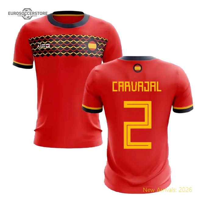 Spain 2025 Home Jersey Shirt Football Fan Apparel For Football Match Day Supporter Collection