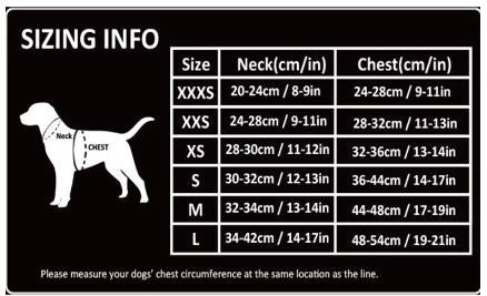 Harness With Reflective Straps For French Bulldogs | Non-slip Design