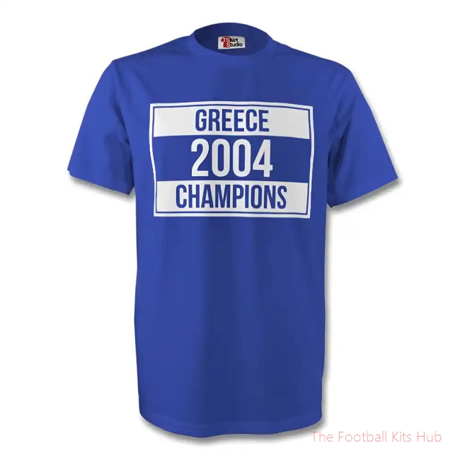 Men 2004 Champions Tee (blue)