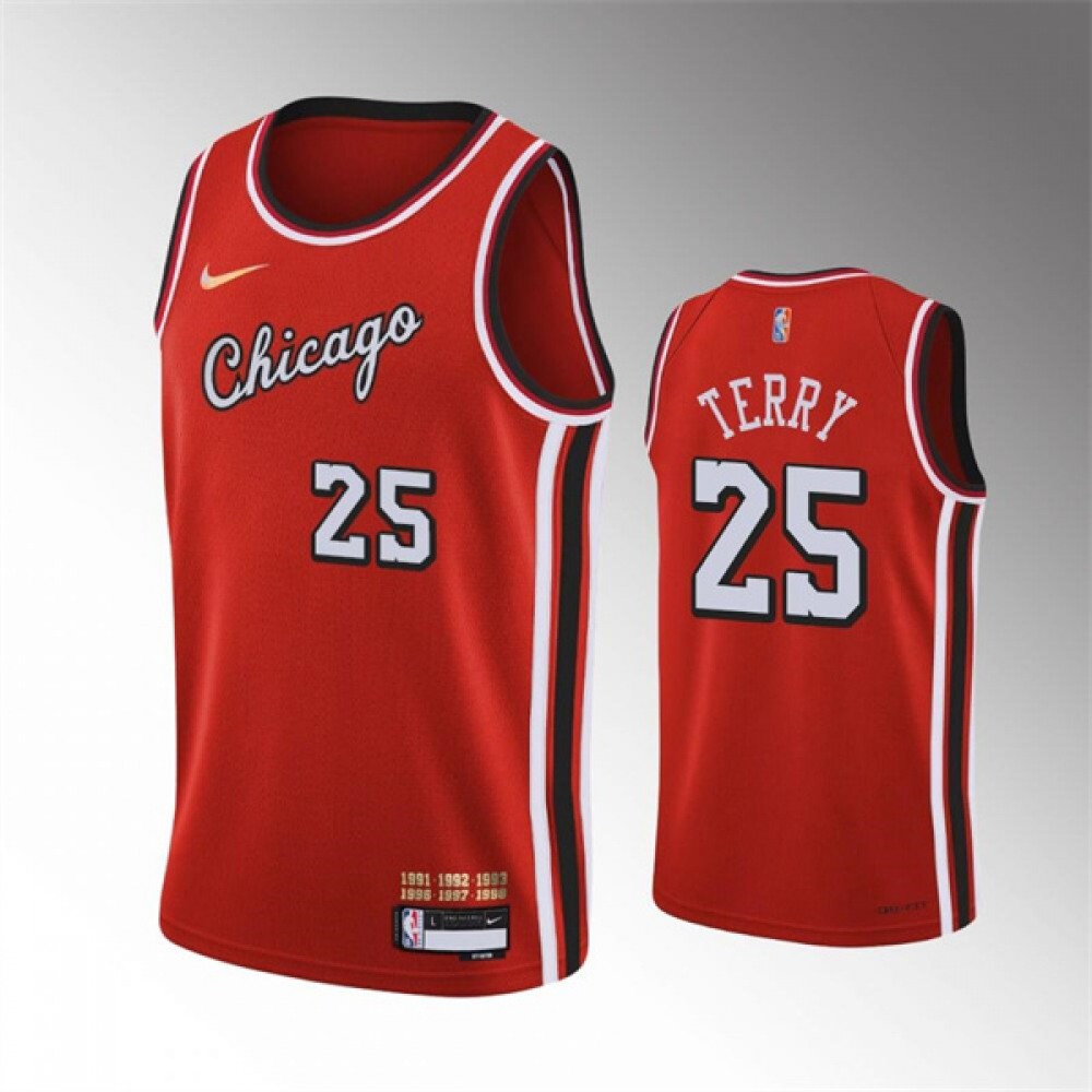Limited Edition 25 Chicago Bulls Red Jersey - - Game Day Essential