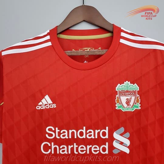 10 to 12 Liverpool Home Soccer Uniform