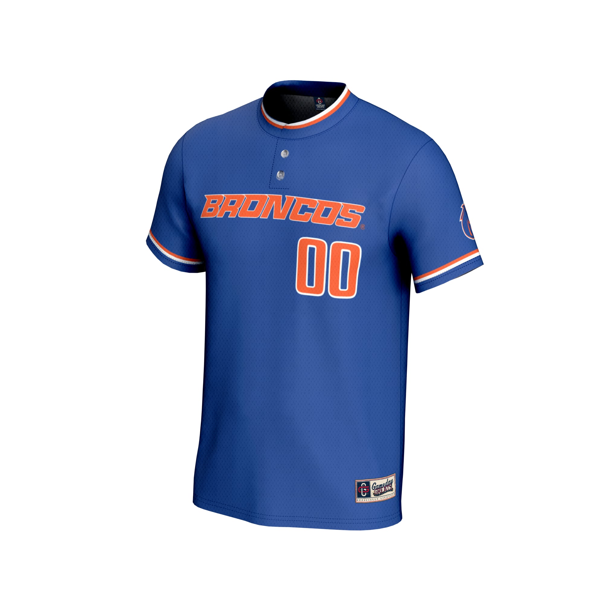 Boise State Broncos GameDay Greats Youth Lightweight Collegiate Softball NIL Pick-A-Player Fashion Jersey - Royal