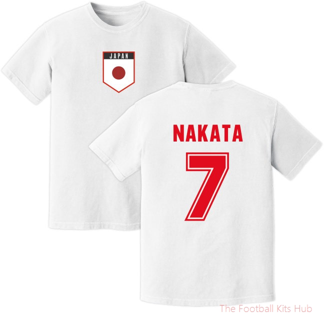 Men Nakata Japan Training Jersey (White)