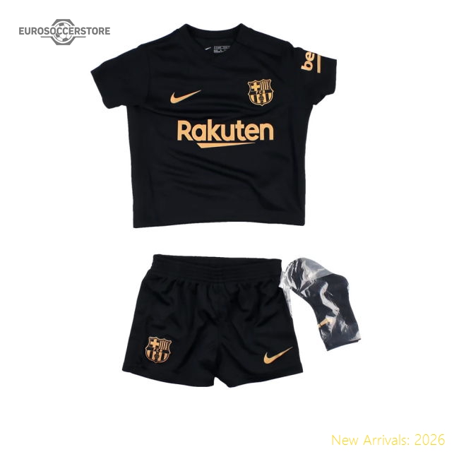 Match-Day 2020-2021 Barcelona Away Baby Kit (Your Name)