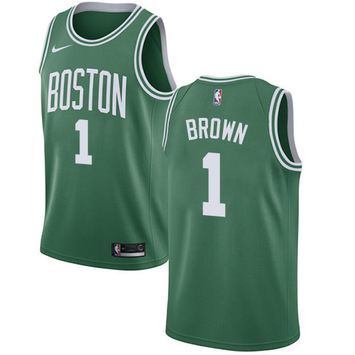 BOS Green Nike B. Celtics #1 NBA Jersey Game Day Wear Premium Quality