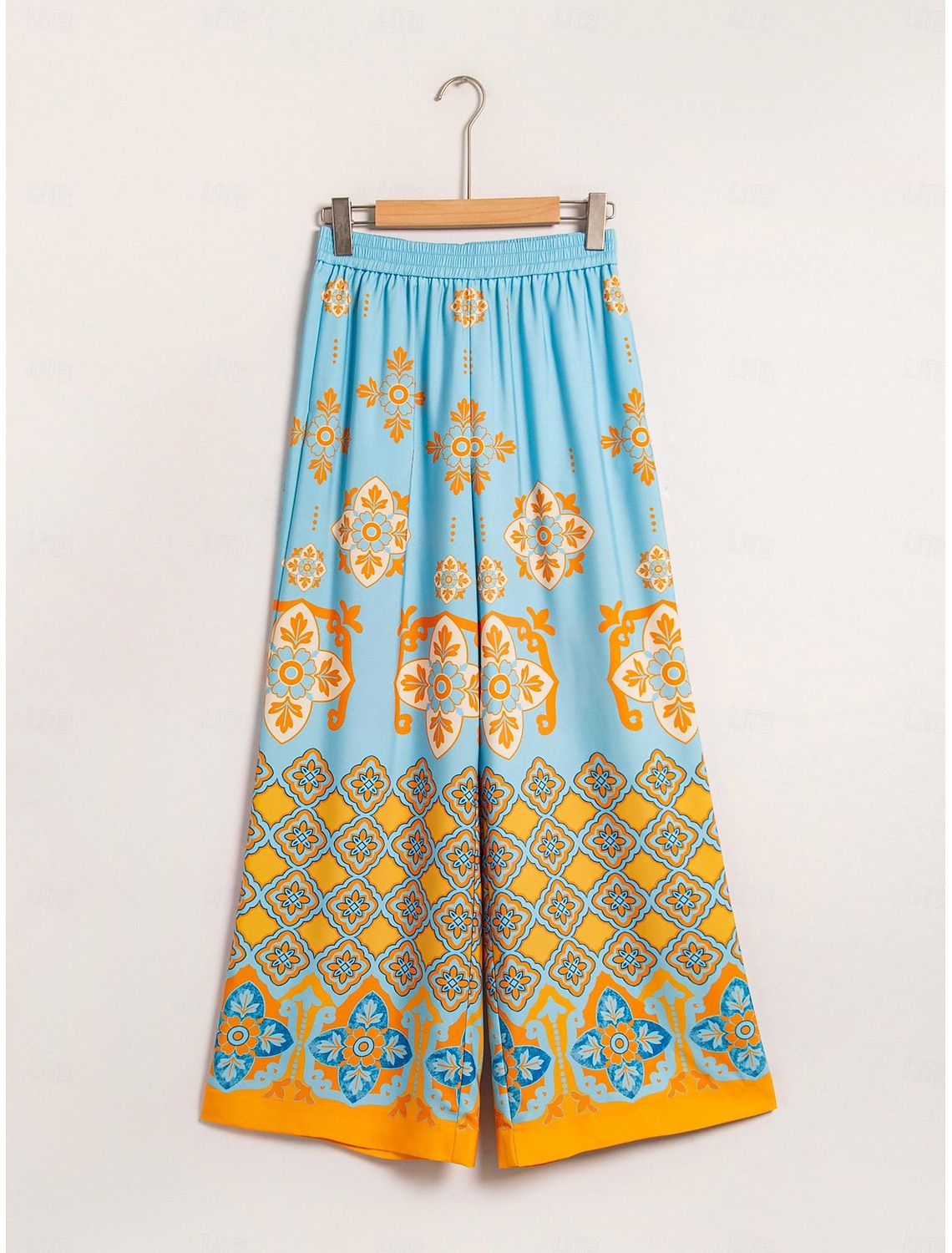 Satin Boho Double Slit Crew Neck Sleeveless Tank Top