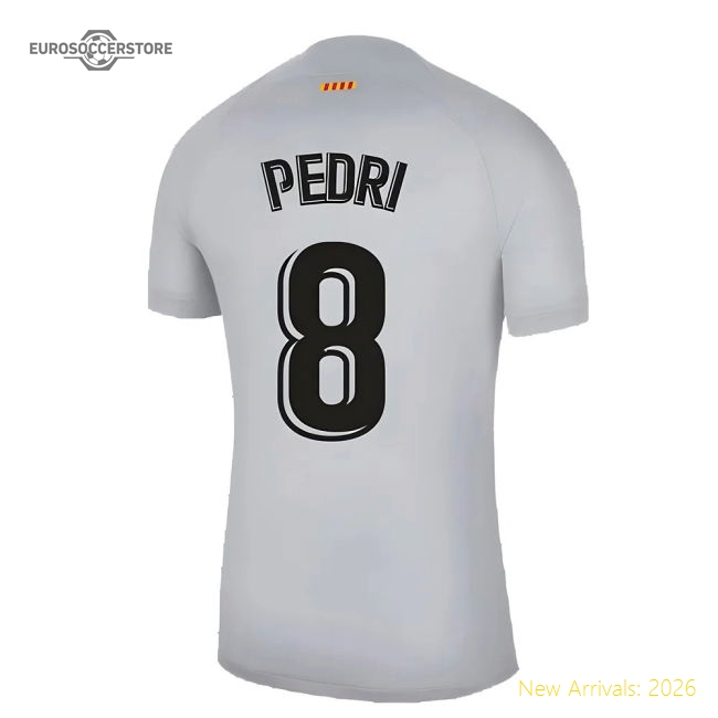Premium-grade 2022-2023 Barca Change Jersey (pedri 8) - Supporter Edition