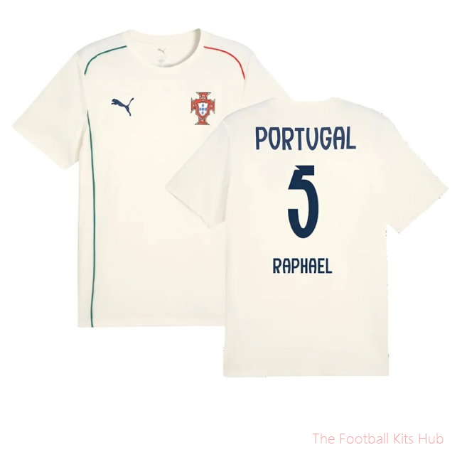 2025-2026 Portugal Casuals Tee (Sugared Almond) (Raphael 5)