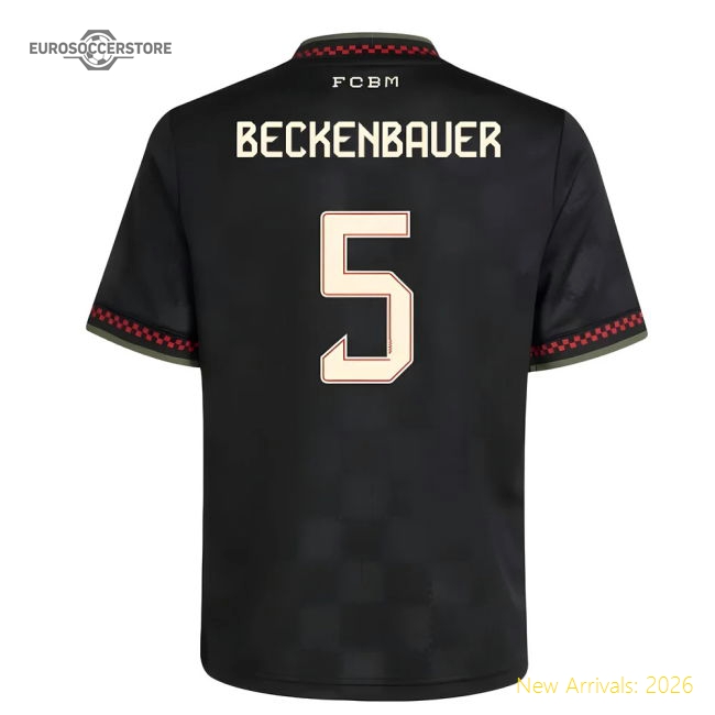 Top-grade 2025-2026 Bayern Munich Alternative Jersey (kids) (becken