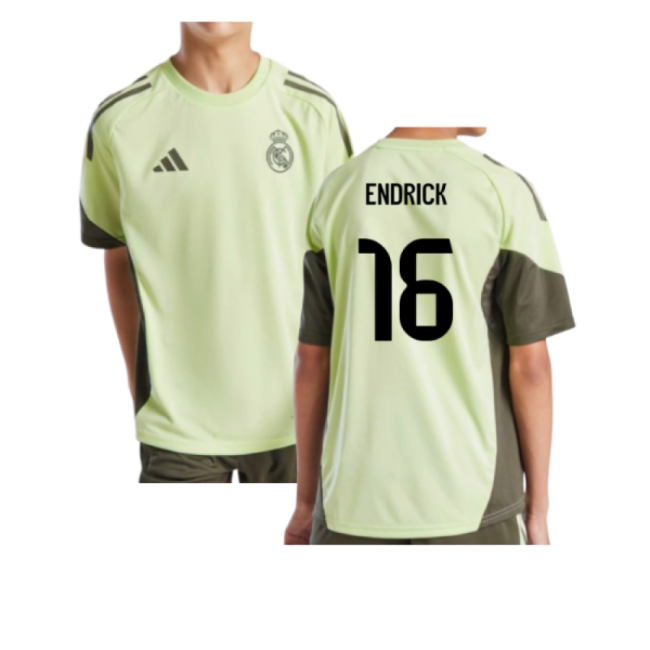 Durable Real Madrid Home Jersey Kids (endrick 16) Athletic Fit