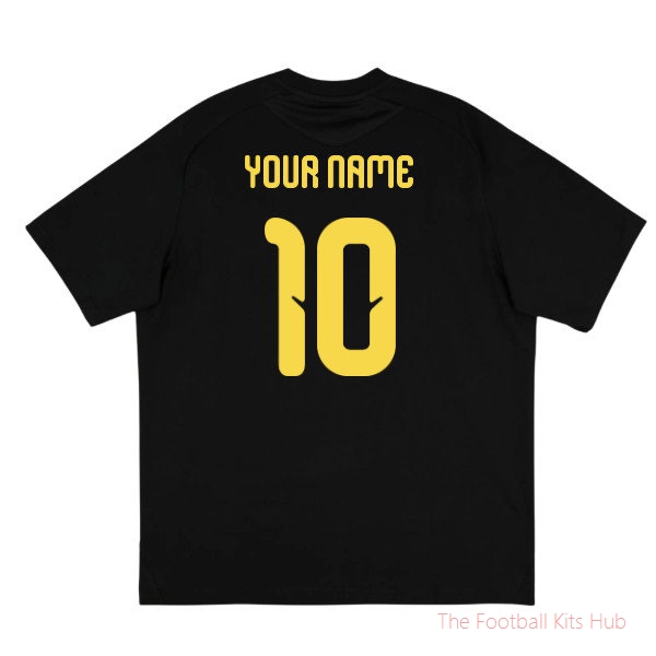[LK] 2026/27 Jamaica Tiro Travel Tee (Black) (Your Name)