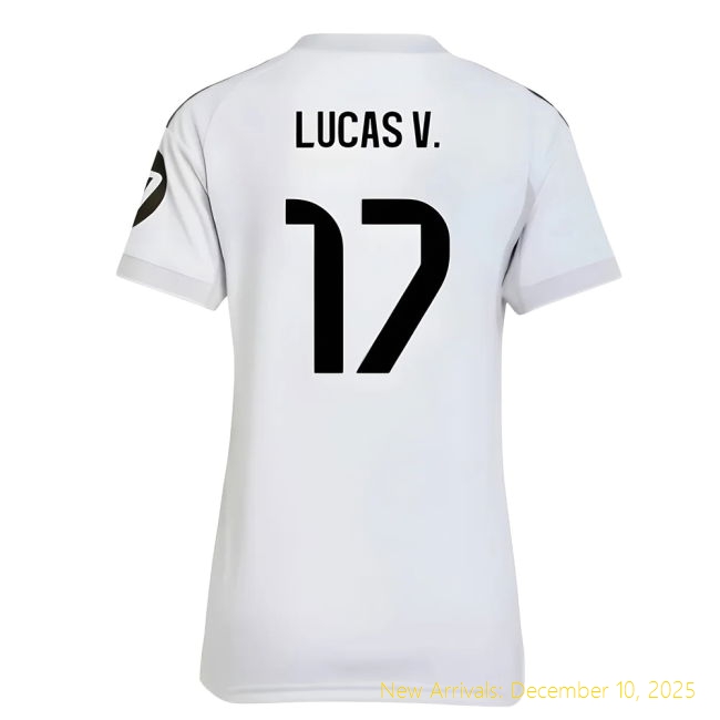 2025-2026 Real Madrid RM Performance Home Shirt (Womens) (Lucas V. 17)