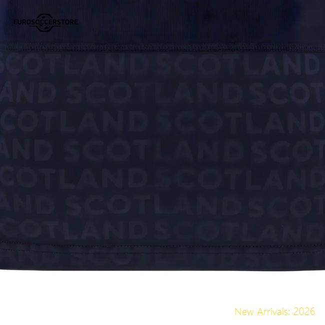 2025-2026 Scotland Home Fan Version Womens Shirt For Match Day