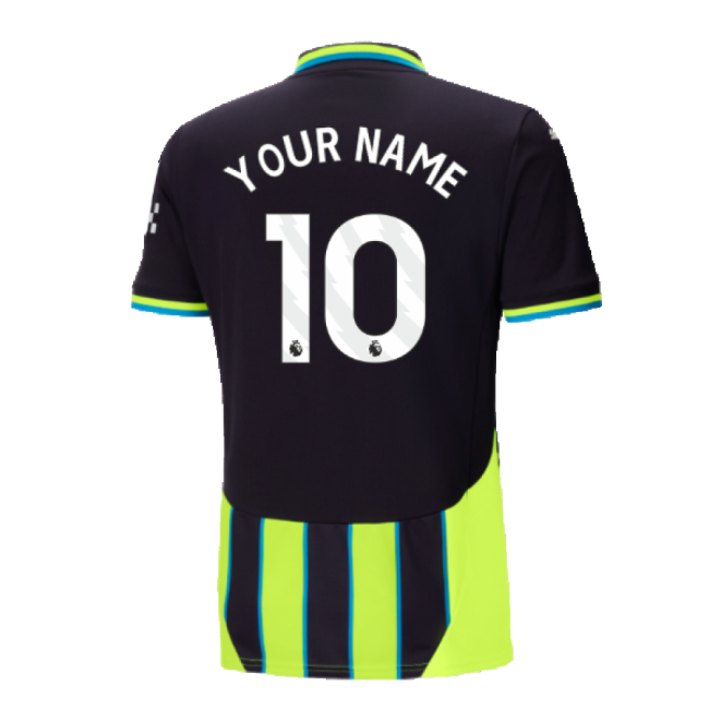 Discounted Man City 2024-2025 Man City Away Shirt (Your Name)