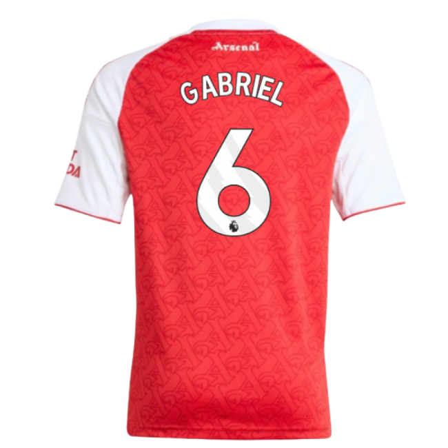 Kids Updated Performance Arsenal Home Soccer Jersey (Gabriel 6)