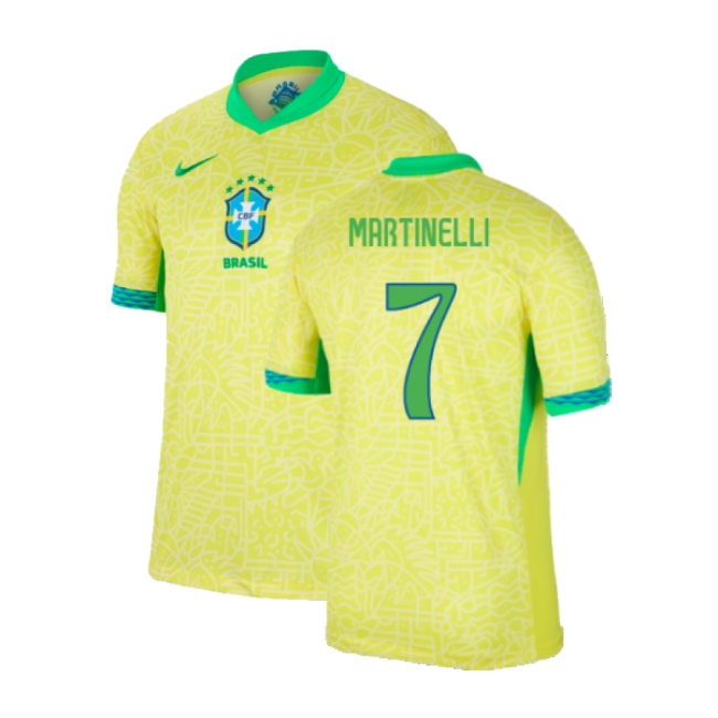 New Brazil Home Football Shirt 2024-2025