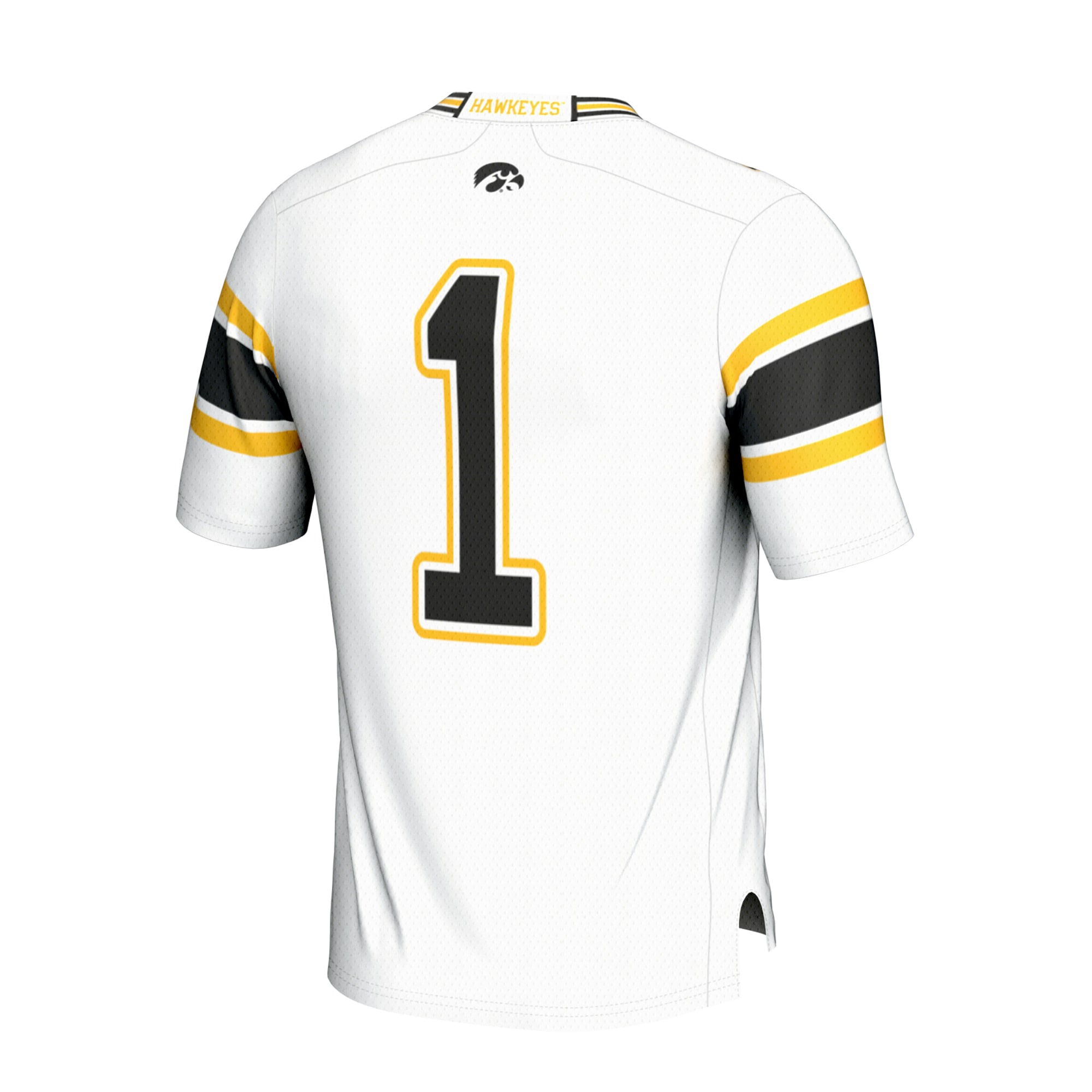 Iowa Hawkeyes GameDay Greats Unisex Lightweight Collegiate Football Fashion Jersey - White