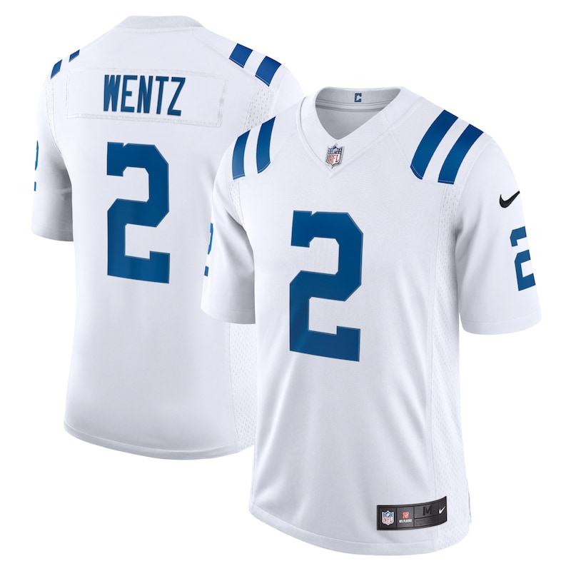 None Carson Wentz Indianapolis Colts Fan Favorite Team Authentic Je...