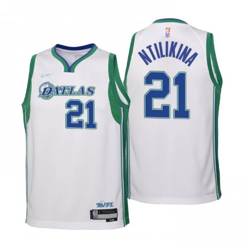 White DAL Dallas Maverickss #21 Nike Game-Day Jersey Premium Quality