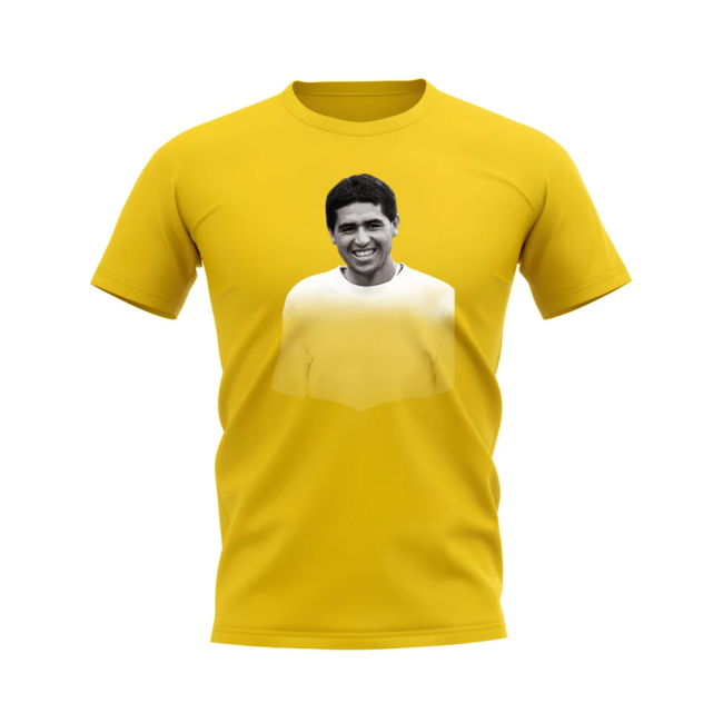 Official Juan Roman Riquelme Villarreal Legend T-Shirt (Yellow)
