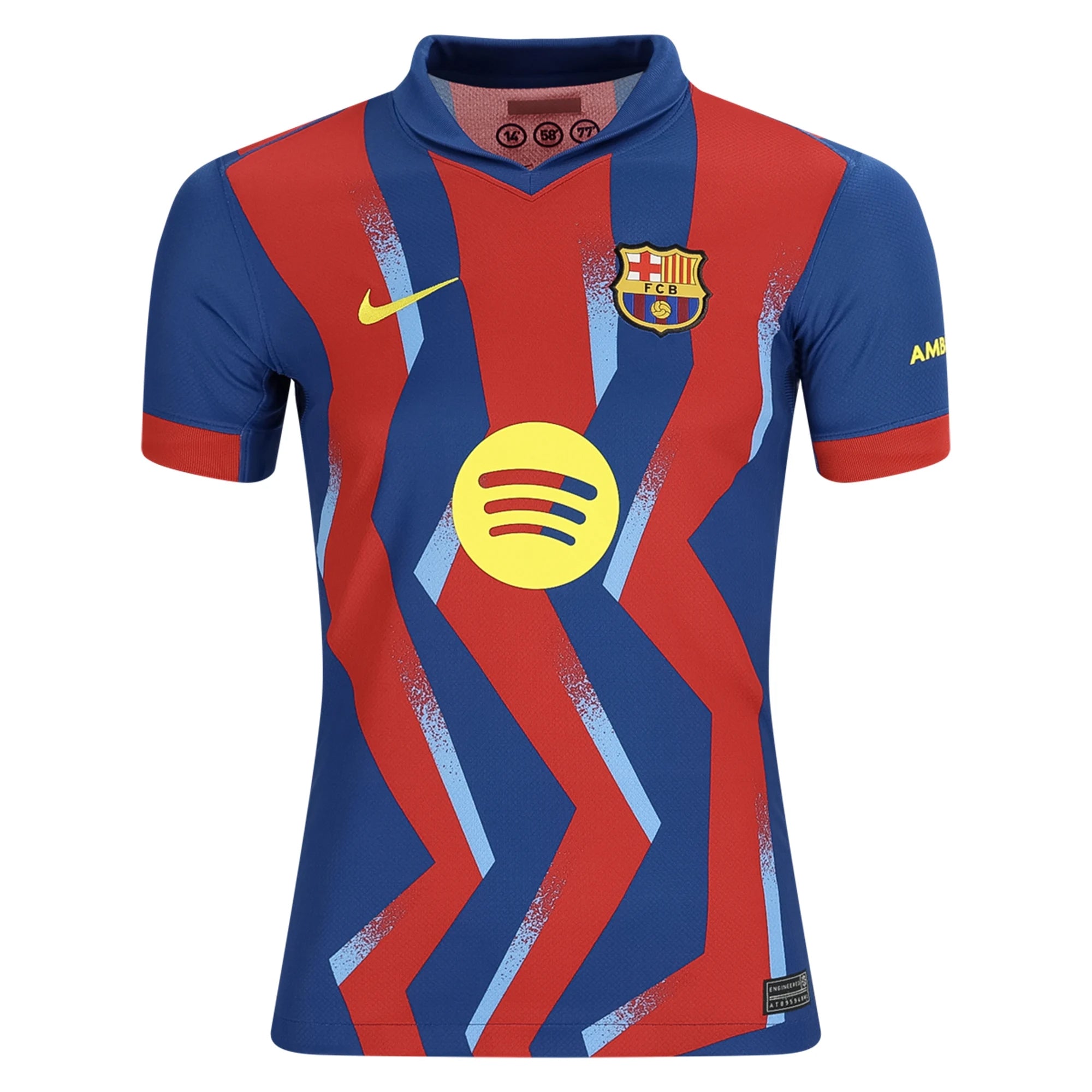 Barcelona Red) 2025-2026 UCL Home Jersey – Authentic Shirt