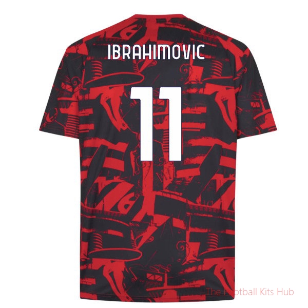 Supporters AC Milan Warm Up 2026-2027 Jersey (Ibrahimovic 11)