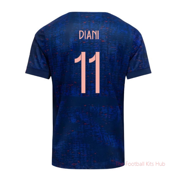 2025 France Womens Team Home Shirt (Kids) (Diani 11)